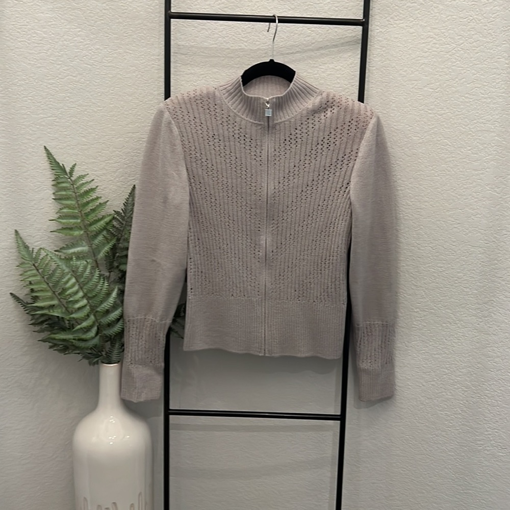 St. John Collection Silver Cardigan/Jacket